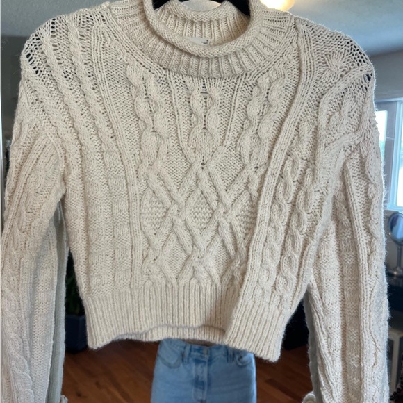 Wilfred Alpaca cropped sweater - Picture 2 of 3